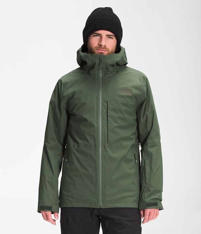 Plumifero The North Face Hombre Thermoball™ Eco Nieve Triclimate® - Colombia BJIXGR953 - Verde